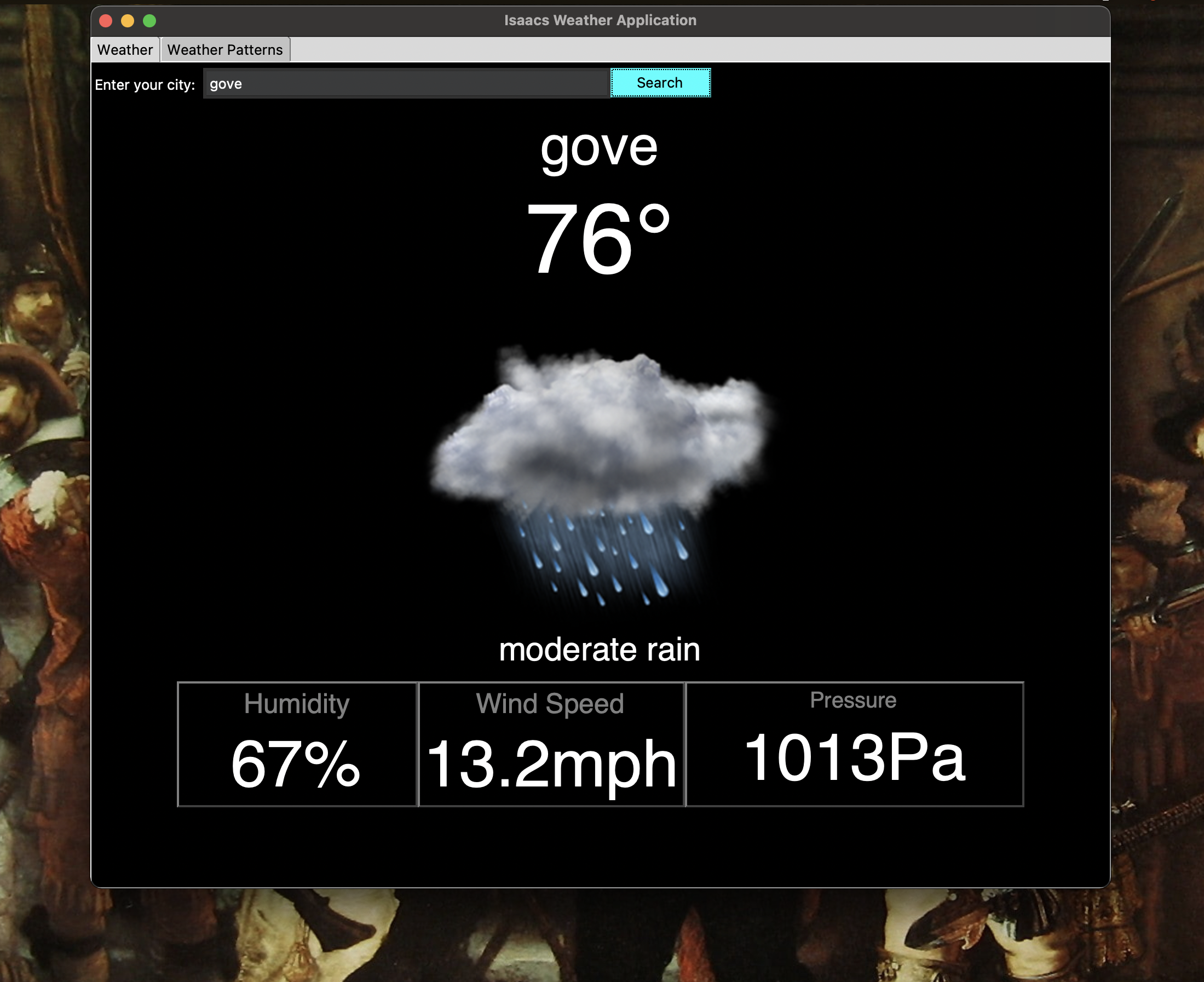 weather app